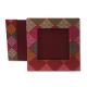Silk Route Note + Frame Set (Maroon & Red)