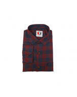 New Checkmate Red Casual Shirt